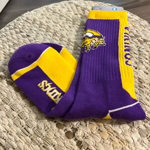 NFL Viking Socks new with tags.